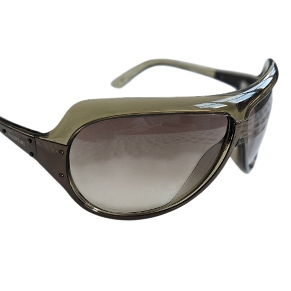 NWT Valentino V 5577/S Oversized Olive Green Gradient Women's Sunglasses - Picture 10 of 10
